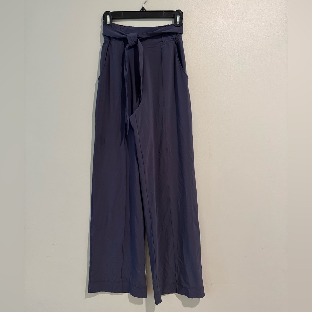 lululemon athletica The Lab Wide Leg Pant in Navy